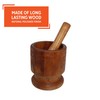 Imusa IMUSA Wood Mortar & Pestle, Jumbo