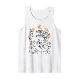 Moon Phase Horse Moon Phases Mystical Girls Boys Tank Top