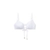 CALZEDONIA Woman's Tank-Style Swimsuit Top White Waves in White, Size