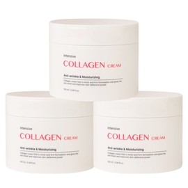(3ea) Foodaholic Intensive Collagen Cream 100ml / (3개)푸드어홀릭 인텐시브 콜라겐 크림 100ml