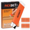 REXBETI 12 Pack Box Cutter, Retractable Cardboard Cutter, Razor Blade
