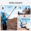 K&F Concept MS07 153 cm Selfie Stick, Invisible Selfie Stick,