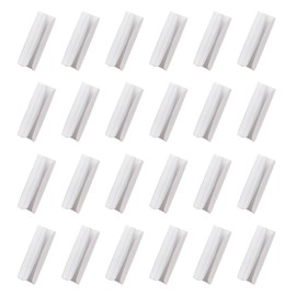 OTKARXUS Bed Sheet Clips,24PCS No Needle Plastic Bed Sheet Fasteners,Simple Sheet Grippers Buckle Mattress Holder Clips for Fixing Food Bags and Keeping Sheets Snug (White)