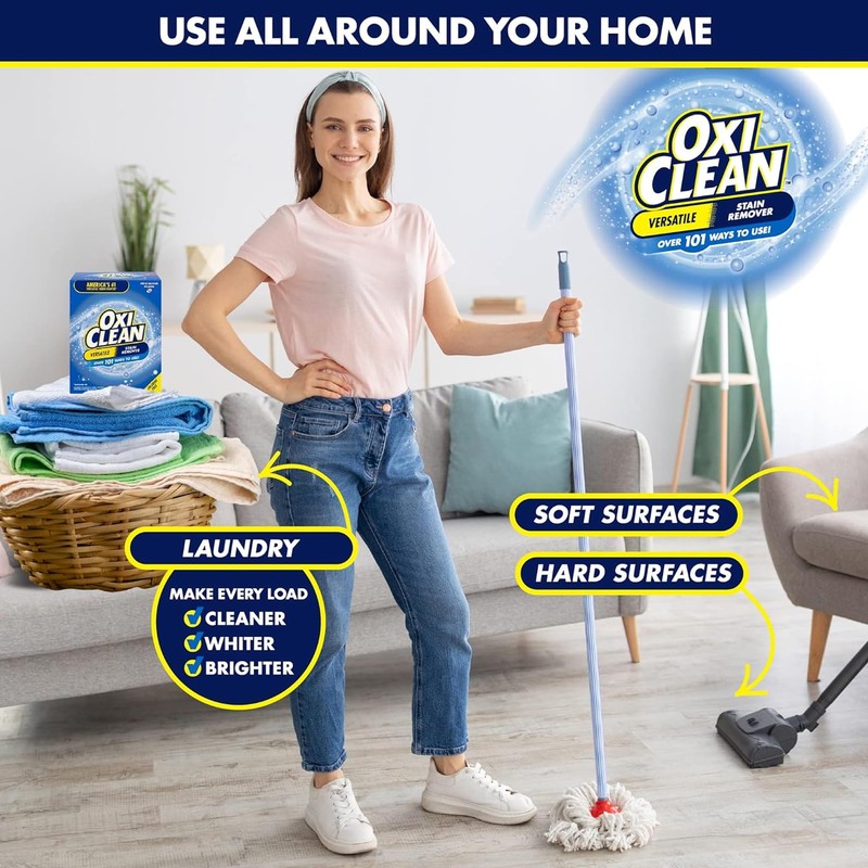 OxiClean Versatile Stain Remover with Max Efficiency (275 Loads)
