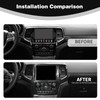 PDKLIN for Grand Cherokee Carbon Fiber Interior Trim Accessories Compatible