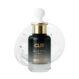 CLIV Black Nail PDRN Ampule Beauty Serum, 1.0 fl oz (30 ml), Moisturizing, Hurricane, Introduction Serum, Korean Skin Care, Hypoallergenic