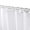 URAQT Shower Curtain Anti Mould, Waterproof Polyester Bathroom Curtains, Resistant