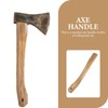 Wood Replacement Handle for Camp Axe 14.6 Inch Hatchet Handle
