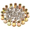 Gueenky Pack of 100 Rivet Nuts M8, Rivet Nuts M8