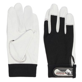 Otafuku Glove Leather Gloves, Leather King [Cow Crest, Wrist Magic, Cotton Instep] K-419 M