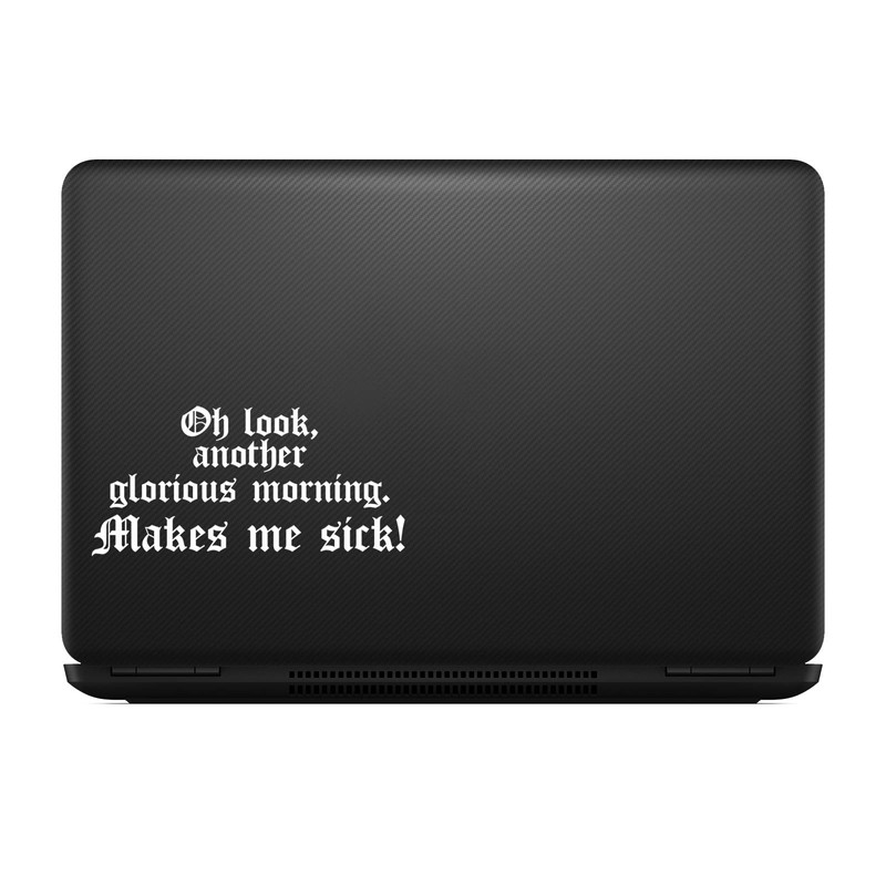 Bargain Max Decals Another Glorious Morning Sticker Decal Notebook Car