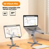 Moallia Laptop Stand with 360 Rotating Base, Computer Notebook Laptop