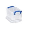 Really Useful Boxes 0.3 Litre Rectangle Really Useful Box Clear