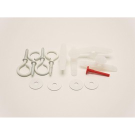 Waki Sangyo Togura Heaton T9.5 Transparent for Wall Thickness 9-11mm Hollow Wall Plasterboard WF-235 4-Piece Set