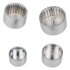 Unbranded Motor Chrome Engine Bolt Covers Cap For Harley Road