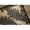 Vintage 4 Cast Iron Antique Style IVY Brackets Garden Braces