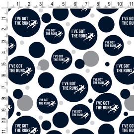 GRAPHICS & MORE I've Got The Runs Running Runner Funny Gift Wrap Wrapping Paper Roll