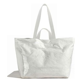 Tote Bag for Women Large PVC Tote Bag Letters Print Handbag Plastic Carry ALL Bag Clear Shopping Bag