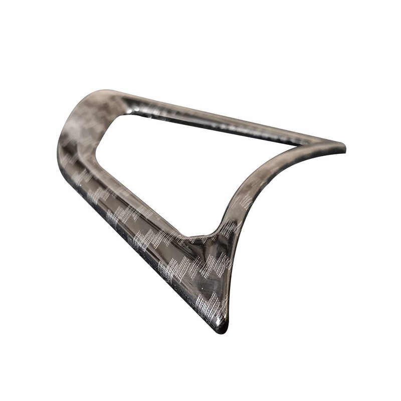 ruihe 3PCS Carbon Fiber Folor Steering Wheel Cover Fit for