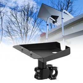 SUNPIE RV Ladder Mount Compatible with Starlink Gen 3 Standard, Starlink RV Mount 0.8-1.17 Inch Horizontal Bar, Pole Kit for Roof Rack Yacht Camper