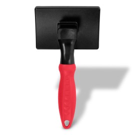 Paw Brothers Self-Cleaning Slicker Brush for Shedding Dogs - Deshedding Rake, Comb, and Grooming Tool for Doodles, Goldendoodles, Poodles