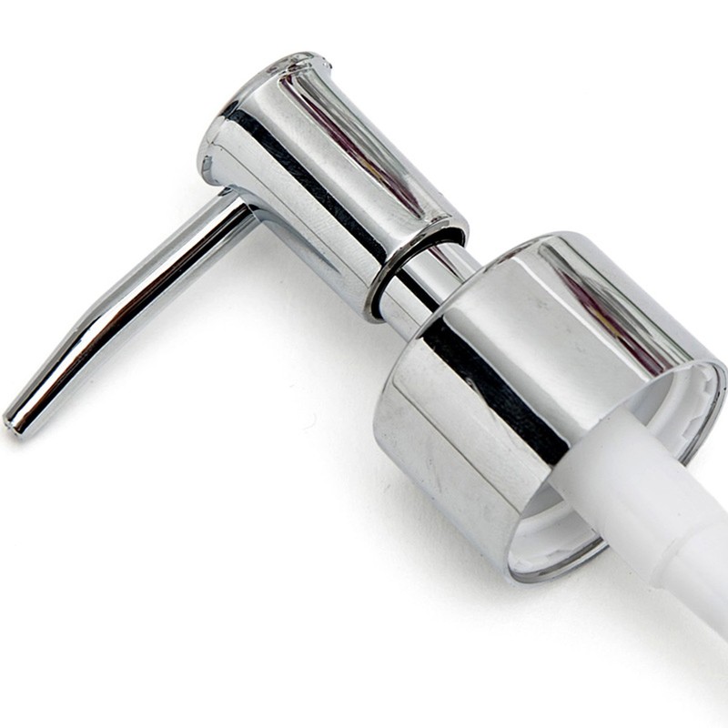 17oz Flower Glass Soap Dispenser Bottle with Plastic Pump,Set of