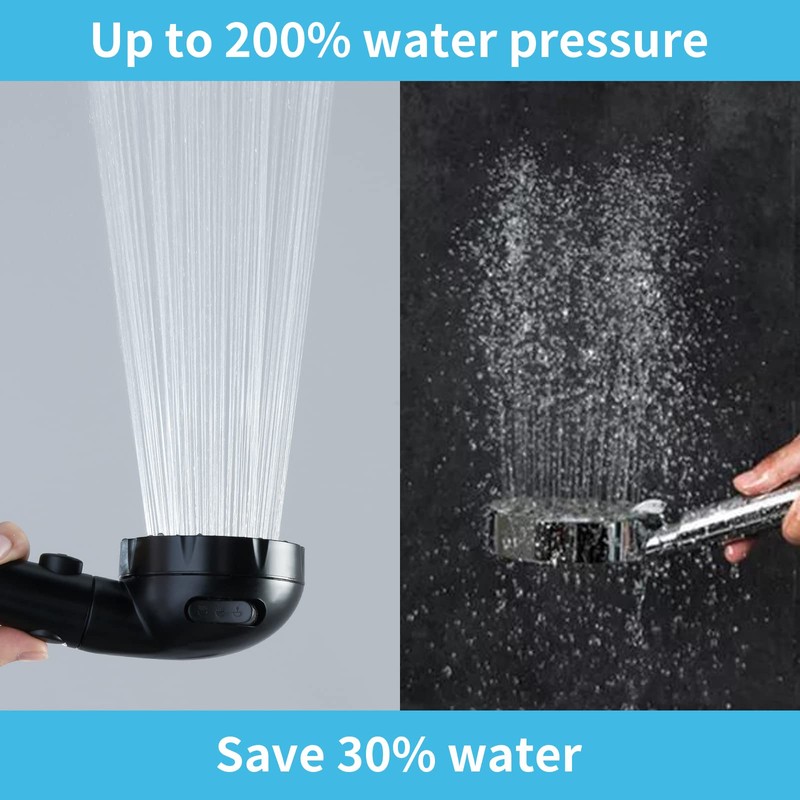 EAARSUO High Pressure Handheld Shower Head, RV Handheld Shower Head