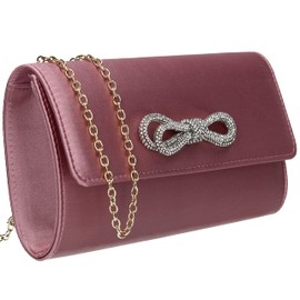 SwankySwans Women's Daphne Clutch Bag, Blush