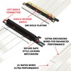 LINKUP - Ultra PCIe 4.0 X16 Riser Cable [RTX4090 RX6950XT