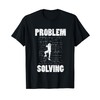 Climbing Problem Solving Math Funny Bouldering Men Women Kid T-Shirt