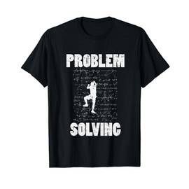 Climbing Problem Solving Math Funny Bouldering Men Women Kid T-Shirt