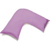 Easy Care V Shaped Pillowcase Plain Dyed Polycotton Machine Washable