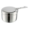 Winco Fuel Holder with Cover, Stainless Steel, 1 Count (Pack
