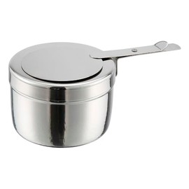 Winco Fuel Holder with Cover, Stainless Steel, 1 Count (Pack of 1)