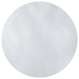 emma kites 1.9oz PU3000 Waterproof 70D Ripstop Nylon Fabric 58in Wide Plain Material Diamond Grid Tear Resistant for Dry Bag Tent Rainfly Rain Kilt Poncho, Per Yard, White