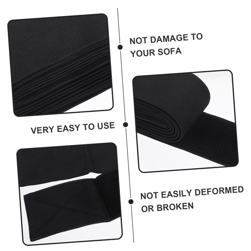 Ipetboom Under Sofa Blocker Adjustable Furniture Gap Filler for Couches