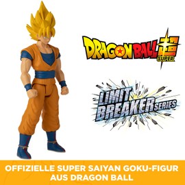 BANDAI - Dragon Ball Super - Giant Figure Limit Breaker 30 cm - Super Saiyan Goku - Official Dragon Ball Licence - Toy for Children from 4 Years - 36735