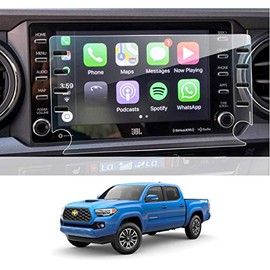 GEAMCAR Screen Protector Compatible with Toyota Tacoma 2020-2022[Compatible with 8 Inch Touchscreen] - Tempered Glass Compatible With Toyota Tacoma