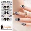 12 Sheets Halloween & Christmas Nail Polish Stickers Full Wraps,