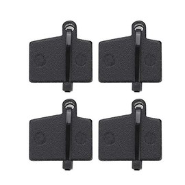 Pastillas de Freno Hayes Dyno Pastillas Deportivas Hayes Dyno Resina Negra Bikein 4 Pares Kits de Pastillas de Freno de Disco de Bicicleta para Hayes Stroker Ryde Dyno Sport