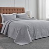 Oversized King Bedspreads 128x120 Lightweight Quilt Set for Extra Tall/Large