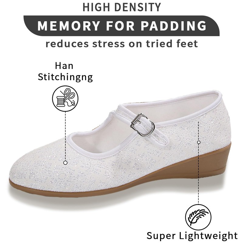 Women’s Mary Jane Flats Comfortable Round Toe Dressy Ballet Flat