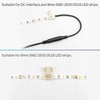 GTIWUNG GTIWUNG 20Pcs 3528 2835 2 Pin Solderless LED Strip