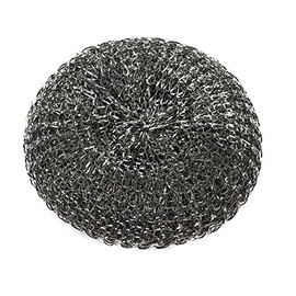 Franz Mensch Metal Scouring Pads – Pack of 10 (Model: 40g)