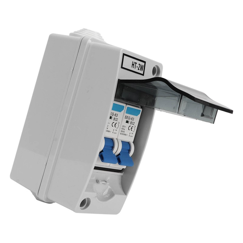 Mini Circuit Breaker Outdoor Waterproof Miniature Distribution Box 230V 32A