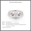 Gem Stone King 925 Sterling Silver and 10K Rose Gold