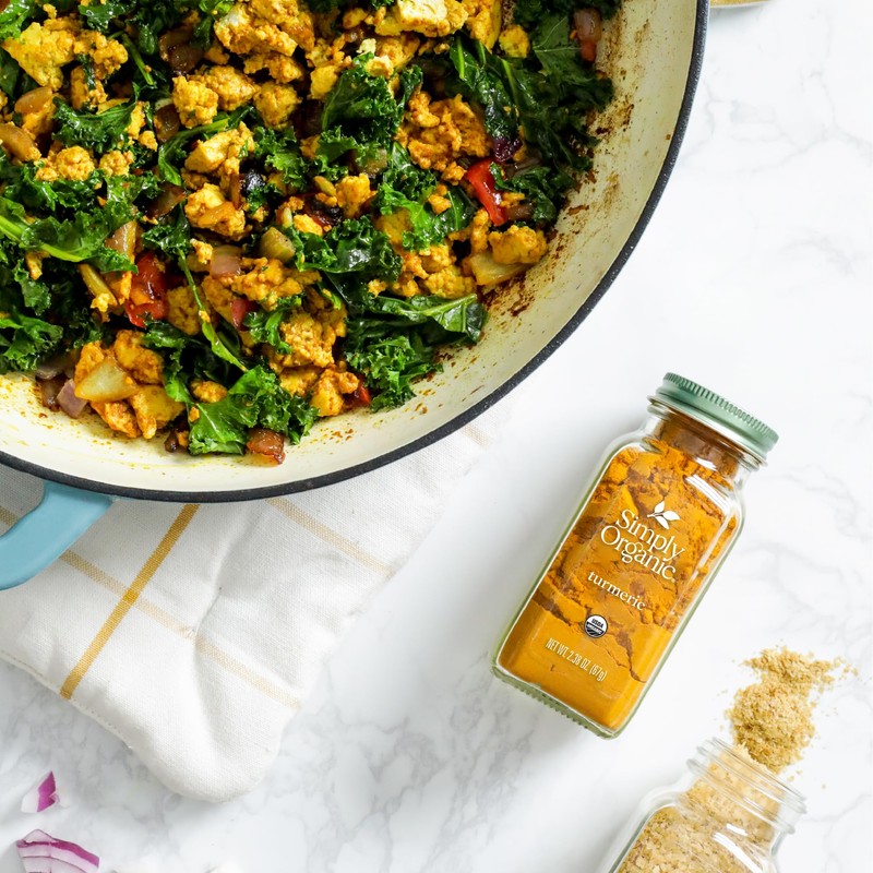 Simply Organic Ground Turmeric Root, 2.38 Ounce, Distinct Aroma, Ginger