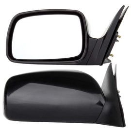 ITOPUP Driver and Passenger Side Mirrors Fit for 2007-2011 For Toyota Camry Power Mirrors 2007-2011 Camry Hybrid Power Mirrors Power Operated Non-Folding Non-heated Exterior Mirrors TO1320215