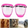 2pcs Protective Face Cover Dustproof Safety Elastic Belt Reusable Face
