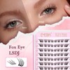 EMEDA Self Adhesive Eyelashes Clusters Stress Free to Wear More